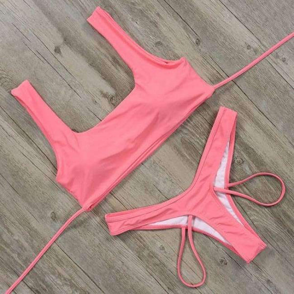 Planet Gates B1912PI / L Sexy One Piece Swimsuit 2018 Hollow Out Bandage Swimwear Women Solid Padded Bathing Suit Monokini Backless Bodysuits