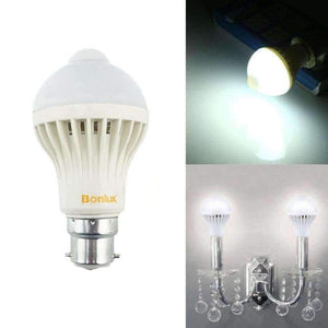 Planet Gates B22 LED žárovka s pohybovým senzorem 5W bajonet B22 s 50W halogenovou žárovkou náhrada pro osvětlení koupelnové skříňky v chodbě
