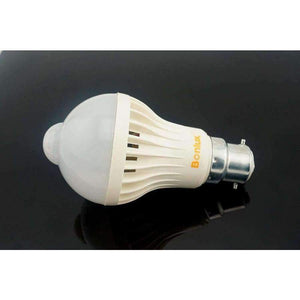 Planet Gates B22 LED žárovka s pohybovým senzorem 5W bajonet B22 s 50W halogenovou žárovkou náhrada pro osvětlení koupelnové skříňky v chodbě