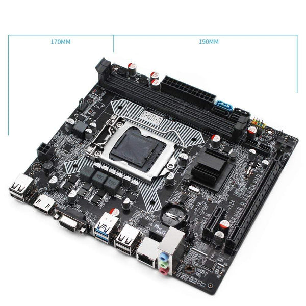 Planet Gates B75 desktop motherboard LGA 1155 set kit with intel core i5-3570 processor and DDR3 8GB(2*4GB) RAM memory USB3.0 X7-V124