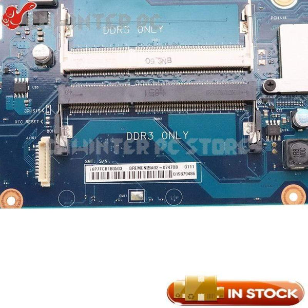Planet Gates BA92-06596A BA92-06596B BA41-01353A For Samsung NP-R540 R540 Laptop motherboard HM55 HD4500 graphics card