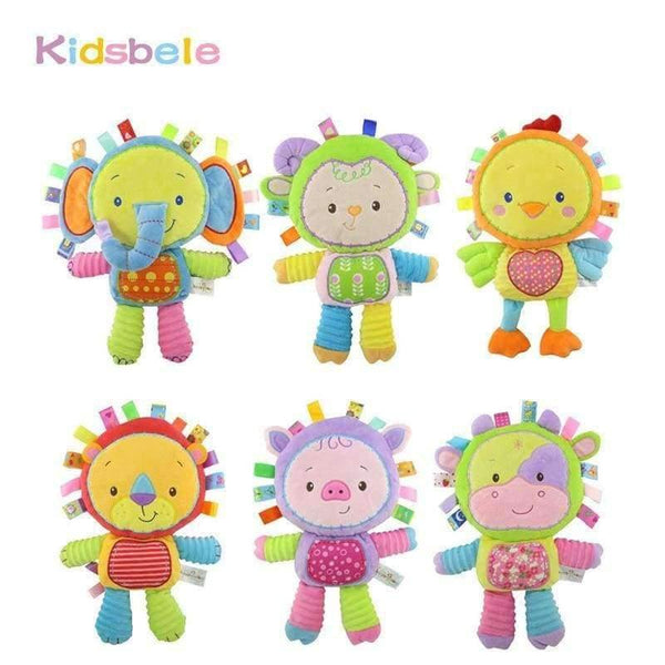 Planet Gates Baby Appease Toys Ring Bell Squeaky Sound Educational Toys Soft Plush Rattles Mobiles Toys For Girls Christmas Gift