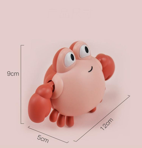Planet Gates Baby Bath Toys Animal Cute Cartoon Tortoise Crab Classic Baby Water Toy Infant Swim Chain Clockwork Toy For Kid 2020 Newest