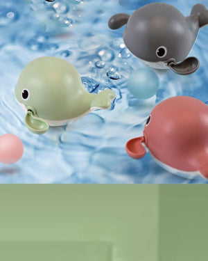 Planet Gates Baby Bath Toys Animal Cute Cartoon Tortoise Crab Classic Baby Water Toy Infant Swim Chain Clockwork Toy For Kid 2020 Newest