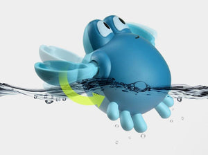 Planet Gates Baby Bath Toys Animal Cute Cartoon Tortoise Crab Classic Baby Water Toy Infant Swim Chain Clockwork Toy For Kid 2021 Newest