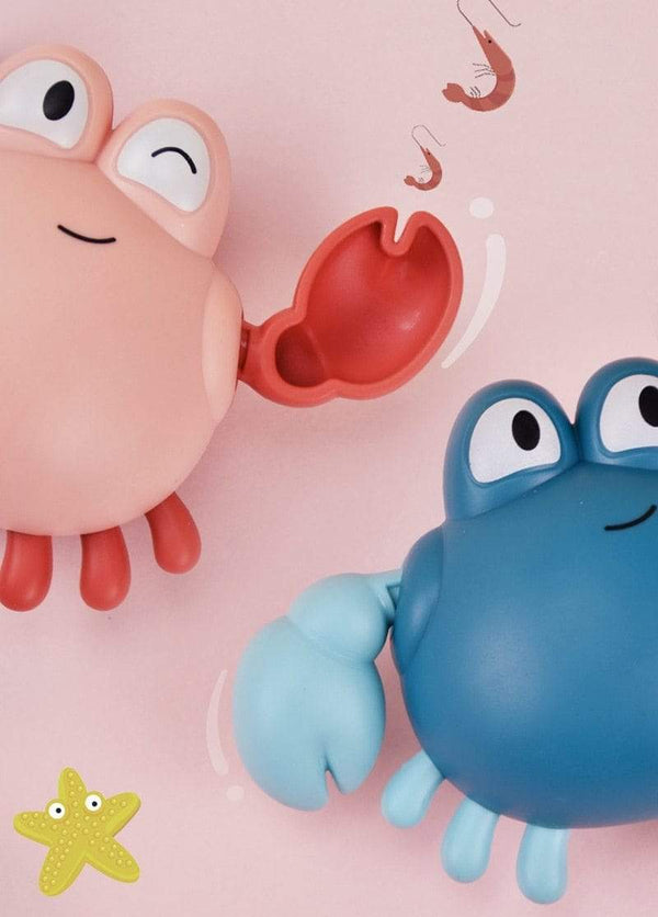 Planet Gates Baby Bath Toys Animal Cute Cartoon Tortoise Crab Classic Baby Water Toy Infant Swim Chain Clockwork Toy For Kid 2021 Newest
