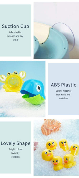 Planet Gates Baby Bath Toys DIY Marble Race Run Assembling Track Bathroom Bathtub Kids Play Water Spray Toy Set Stacking Cups For Children