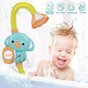 Planet Gates Baby Bath Toys for Kids Electric Elephant Sucker BaBy Bath Toys Spray Water Toys for Kids Bathtub Toys Sprinkler Baby Shower