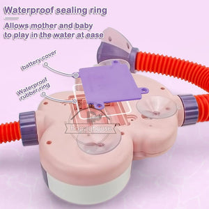 Planet Gates Baby Bath Toys for Kids Electric Elephant Sucker BaBy Bath Toys Spray Water Toys for Kids Bathtub Toys Sprinkler Baby Shower