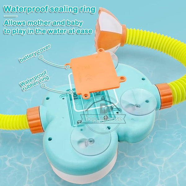 Planet Gates Baby Bath Toys for Kids Electric Elephant Sucker BaBy Bath Toys Spray Water Toys for Kids Bathtub Toys Sprinkler Baby Shower