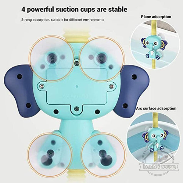 Planet Gates Baby Bath Toys for Kids Electric Elephant Sucker BaBy Bath Toys Spray Water Toys for Kids Bathtub Toys Sprinkler Baby Shower