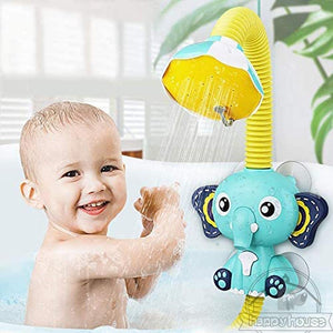 Planet Gates Baby Bath Toys for Kids Electric Elephant Sucker BaBy Bath Toys Spray Water Toys for Kids Bathtub Toys Sprinkler Baby Shower