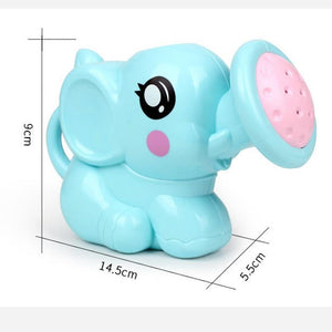 Planet Gates Baby Bath Toys Lovely Plastic Elephant Shape Water Spray for Baby Shower Swimming Toys Kids Gift Storage Mesh Bag Baby Kids Toy