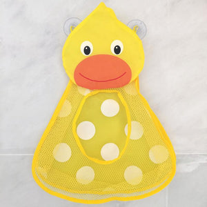 Planet Gates Baby Bath Toys Storage Bag Cute Duck Frog Mesh Net Bag Kids Water Toys Organizer Suction Cups Bath Game Bag Bathroom Accessaries