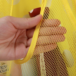 Planet Gates Baby Bath Toys Storage Bag Cute Duck Frog Mesh Net Bag Kids Water Toys Organizer Suction Cups Bath Game Bag Bathroom Accessaries