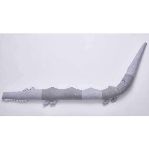 Planet Gates Baby Bed Bumpers Newborn Crib Bumper Comforting Crocodile Doll Pillow Cushion Baby Room Decor Toys Infant Cot Protection Bedding