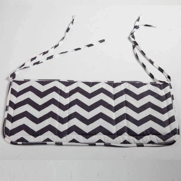 Planet Gates Baby Bed Hanging Storage Bag Cotton Newborn Crib Organizer Toy Diaper Pocket for Crib Bedding Set Accessories