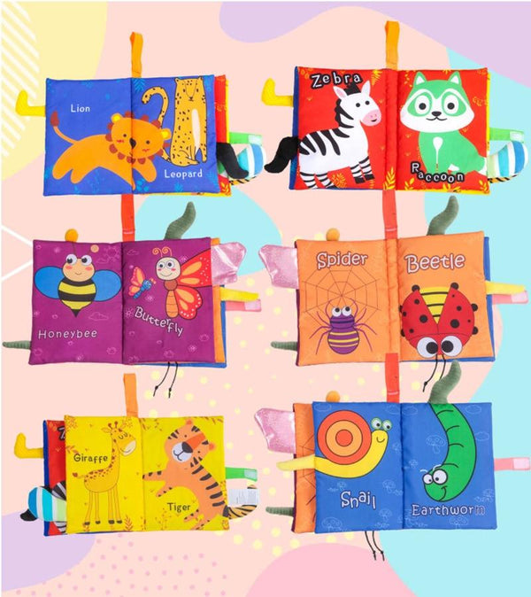 Planet Gates Baby Book Soft Cloth Books Toddler Newborn Early Learning Develop Cognize Reading Puzzle Book Toys Infant Quiet Book For Kids