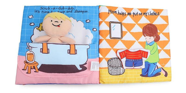 Planet Gates Baby Book Soft Cloth Books Toddler Newborn Early Learning Develop Cognize Reading Puzzle Book Toys Infant Quiet Book For Kids