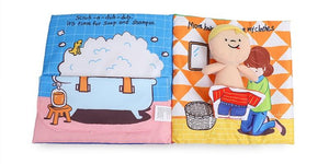 Planet Gates Baby Book Soft Cloth Books Toddler Newborn Early Learning Develop Cognize Reading Puzzle Book Toys Infant Quiet Book For Kids