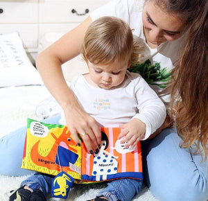 Planet Gates Baby Book Soft Cloth Books Toddler Newborn Early Learning Develop Cognize Reading Puzzle Book Toys Infant Quiet Book For Kids