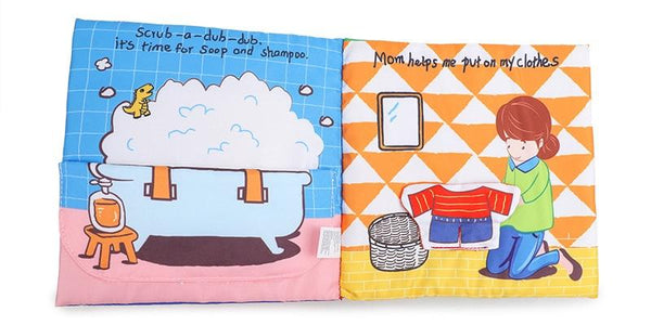 Planet Gates Baby Book Soft Cloth Books Toddler Newborn Early Learning Develop Cognize Reading Puzzle Book Toys Infant Quiet Book For Kids