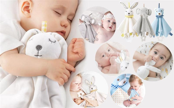 Planet Gates Baby Comforter Toy Bunny Plush Baby Toys Sleeping Appease Towel Soft Stuffed Animals Plush Toys For Babies Baby Toys 0 12 Months