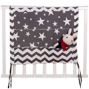 Planet Gates Baby Cot Bed Nursery Hanging Storage Bag Crib Organizer Storage Bag 60*50cm Toy Diaper Pocket for Crib Bedding Set