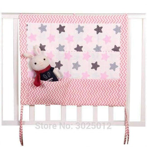 Planet Gates Baby Cot Bed Nursery Hanging Storage Bag Crib Organizer Storage Bag 60*50cm Toy Diaper Pocket for Crib Bedding Set