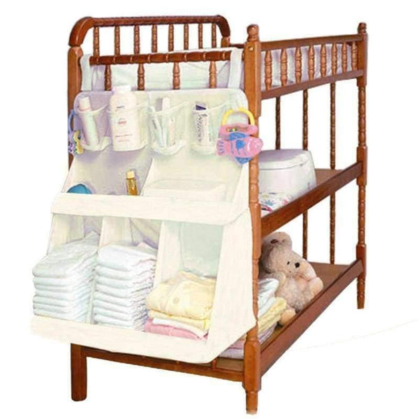 Planet Gates Baby Crib Bed Hanging Bag Waterproof Children Bedding Organizer Portable Set Newborn Baby Diapers Bedside Organizer Cloth Cradle