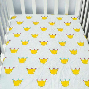 Planet Gates Baby Crib Fitted Sheet 100% Cotton Infant Bed Mattress Cover Baby Bedding Set Cartoon Toddler Girls Boys Bedding Size 130*70cm