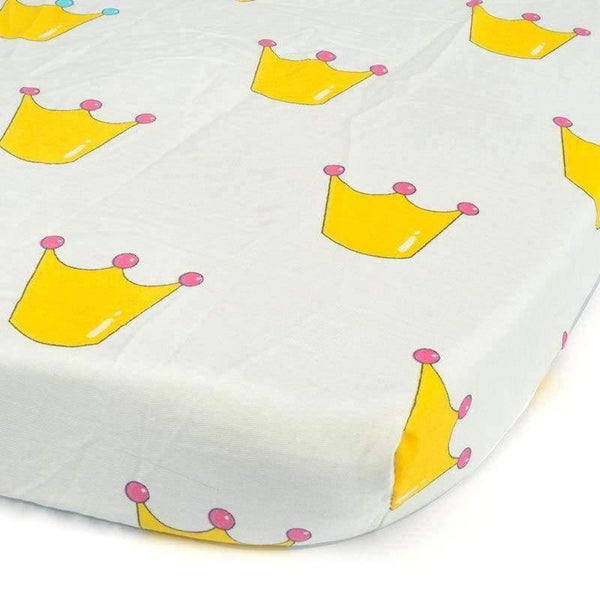 Planet Gates Baby Crib Fitted Sheet 100% Cotton Infant Bed Mattress Cover Baby Bedding Set Cartoon Toddler Girls Boys Bedding Size 130*70cm