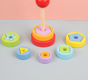 Planet Gates Baby Educational Toys Wooden Toys Montessori Early Learning Baby Birthday Christmas New Year Gift Toys for Children Kids