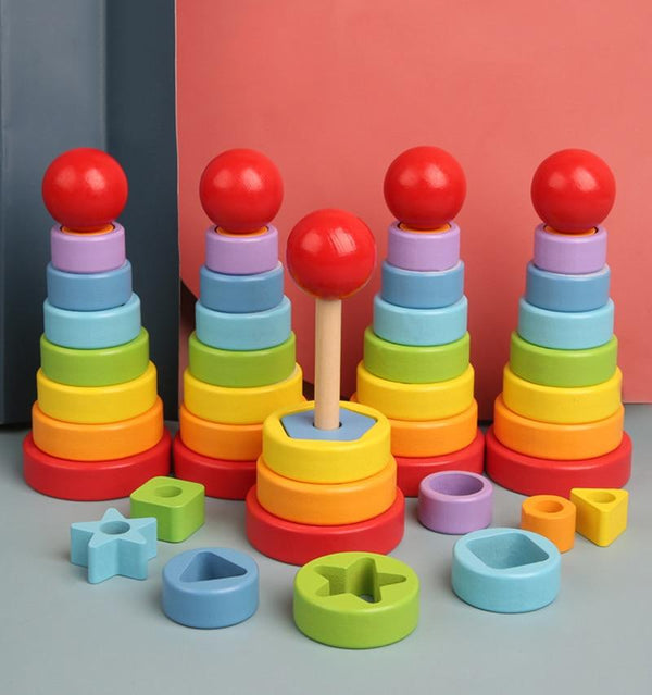 Planet Gates Baby Educational Toys Wooden Toys Montessori Early Learning Baby Birthday Christmas New Year Gift Toys for Children Kids