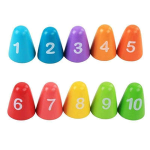 Planet Gates Baby Educational Wooden Montessori Toys Cartoon Hedgehog Learning Colorful Number Matching Math Toys For Children UJ2666H