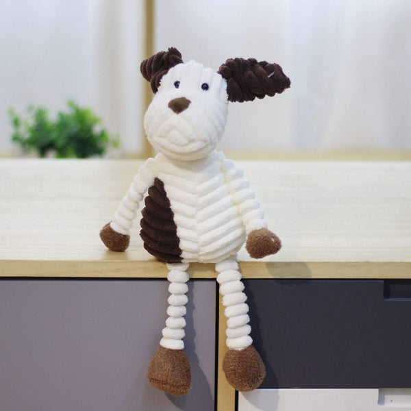 Planet Gates Baby Elephant Lion Fox Rabbit Pig Panda Duck Monkey Soft Stuffed Toys Cute Torest Animal Plush Toy For Kids Stripe