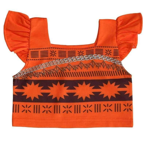 Planet Gates Baby girl clothes Princess dress Moana Cosplay Costume for Children Vaiana Girls Party Wedding dresses with Necklace Costumes