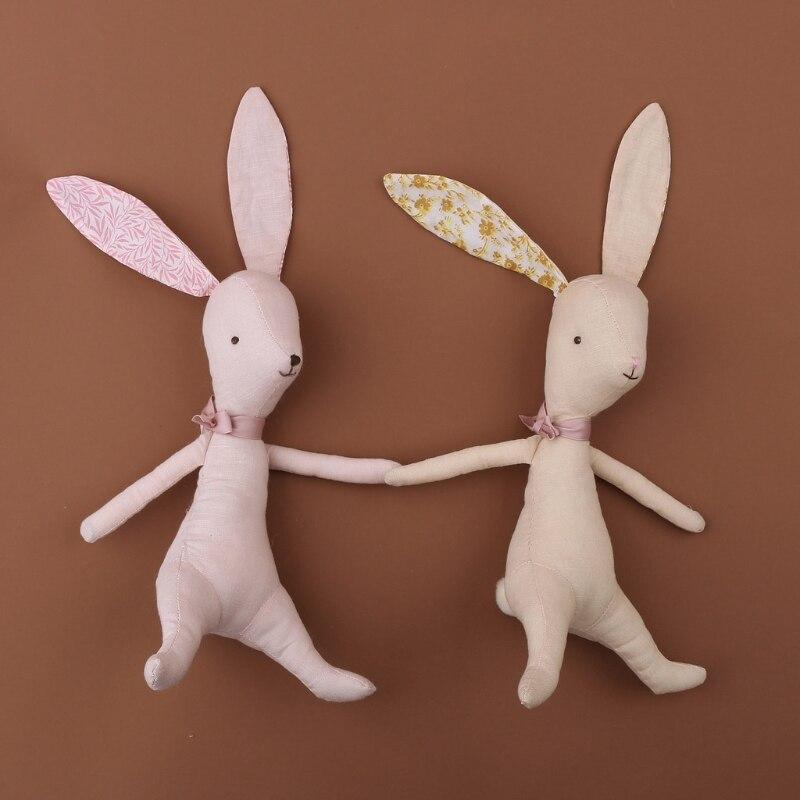 Planet Gates Baby kawaii Bunny Plush Rabbit Dolls Soft Newborn Sleeping Plush Toy Baby Appease Toy Rabbit Easter Gift Stuffed Toys For Girls