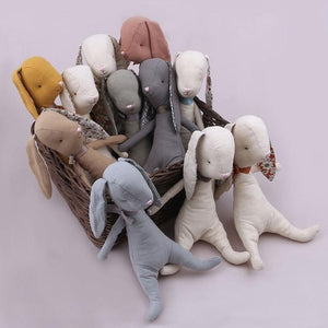 Planet Gates Baby kawaii Bunny Plush Rabbit Dolls Soft Newborn Sleeping Plush Toy Baby Appease Toy Rabbit Easter Gift Stuffed Toys For Girls