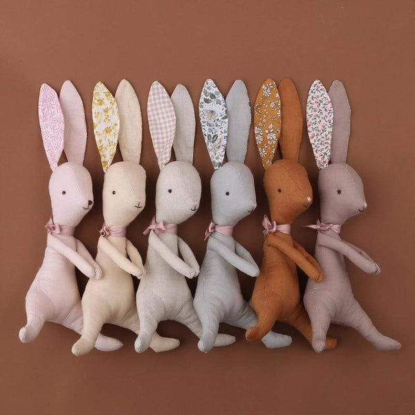 Planet Gates Baby kawaii Bunny Plush Rabbit Dolls Soft Newborn Sleeping Plush Toy Baby Appease Toy Rabbit Easter Gift Stuffed Toys For Girls