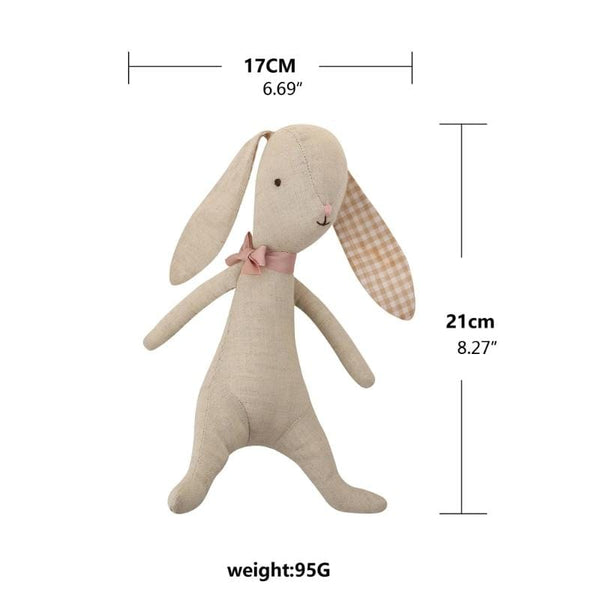 Planet Gates Baby kawaii Bunny Plush Rabbit Dolls Soft Newborn Sleeping Plush Toy Baby Appease Toy Rabbit Easter Gift Stuffed Toys For Girls