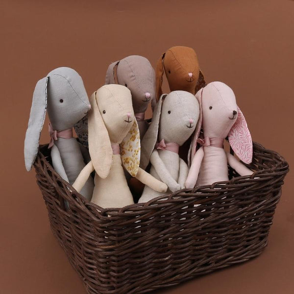 Planet Gates Baby kawaii Bunny Plush Rabbit Dolls Soft Newborn Sleeping Plush Toy Baby Appease Toy Rabbit Easter Gift Stuffed Toys For Girls
