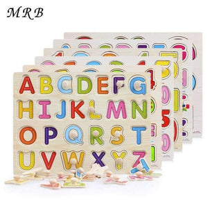 Planet Gates Baby Kid Early educational toys baby hand grasp wooden puzzle toy alphabet and digit learning education child wood jigsaw toy