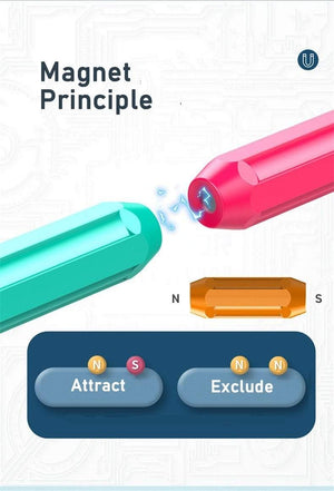 Planet Gates Baby Magnetic Building Blocks Balls Constructor Magnet Sticks Blocks Set Montessori Toys for Boy Girl Birthday Gift 2 to 4 Years