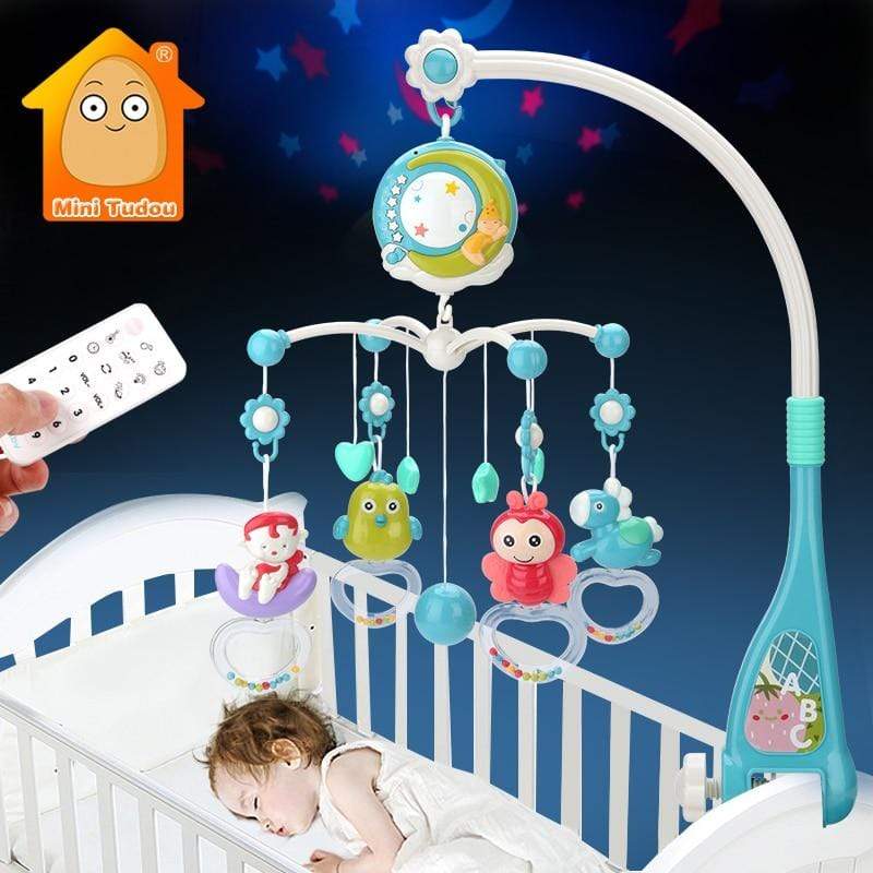 Planet Gates Baby Mobile Rattles Toys 0-12 Months For Baby Newborn Crib Bed Bell Toddler Rattles Carousel For Cots Kids Musical Toy Gift