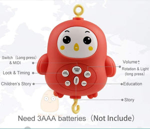 Planet Gates Baby Mobile Rattles Toys 0-12 Months For Baby Newborn Crib Bed Bell Toddler Rattles Carousel For Cots Kids Musical Toy Gift