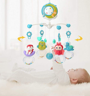 Planet Gates Baby Mobile Rattles Toys 0-12 Months For Baby Newborn Crib Bed Bell Toddler Rattles Carousel For Cots Kids Musical Toy Gift