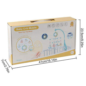 Planet Gates Baby Mobile Rattles Toys 0-12 Months For Baby Newborn Crib Bed Bell Toddler Rattles Carousel For Cots Kids Musical Toy Gift