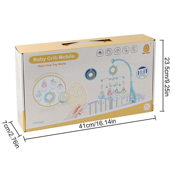 Planet Gates Baby Mobile Rattles Toys 0-12 Months For Baby Newborn Crib Bed Bell Toddler Rattles Carousel For Cots Kids Musical Toy Gift