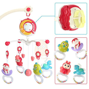 Planet Gates Baby Mobile Rattles Toys 0-12 Months For Baby Newborn Crib Bed Bell Toddler Rattles Carousel For Cots Kids Musical Toy Gift